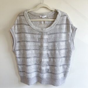 Duffy Cashmere Blend Sleeveless Sweater